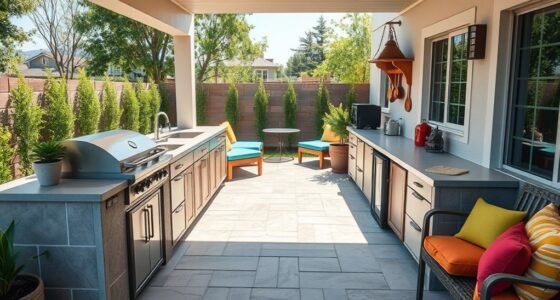 designing safe outdoor cooking spaces