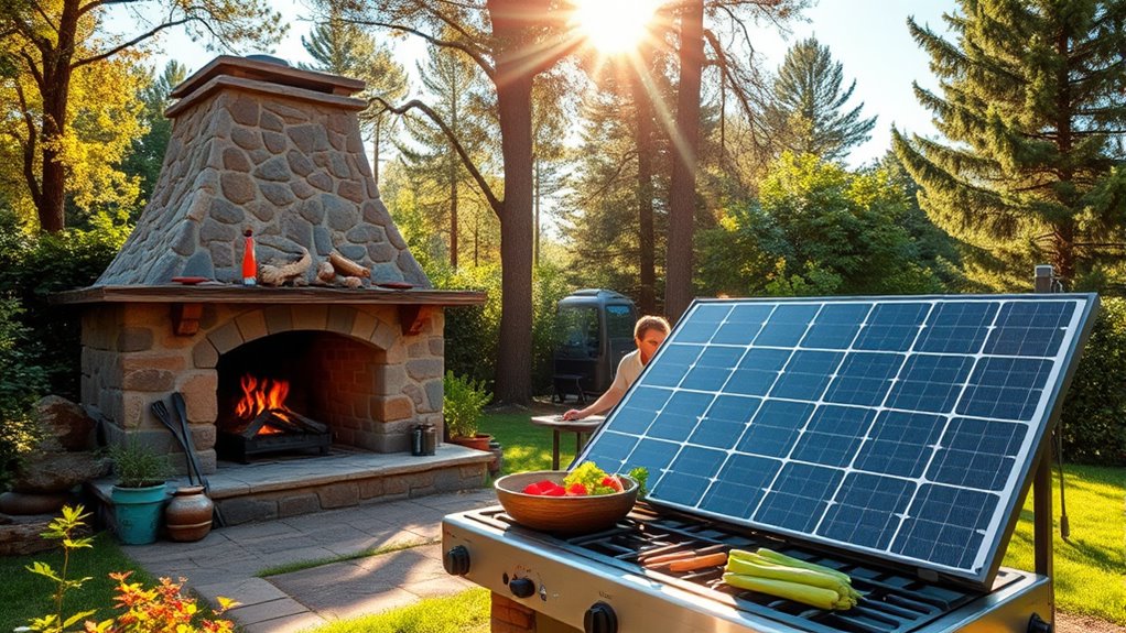 eco friendly outdoor cooking alternatives