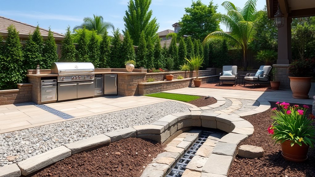 effective outdoor drainage management