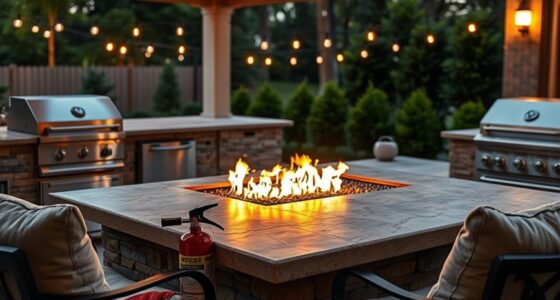 fire safety outdoor cooking