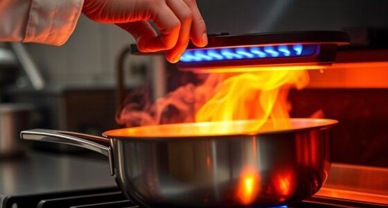infrared burners high heat cooking