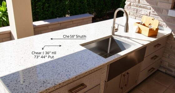 optimal outdoor workspace dimensions