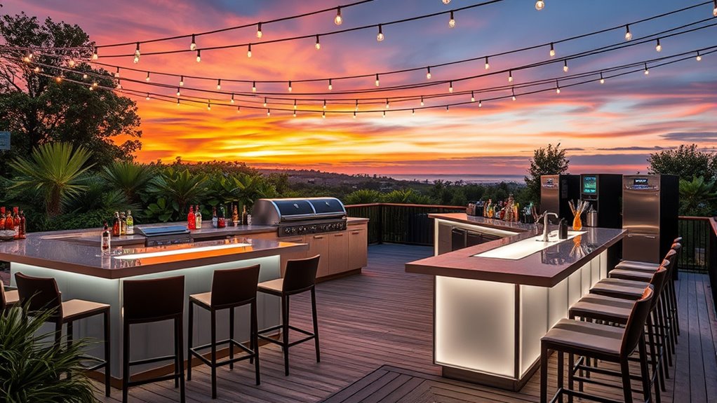 outdoor bar space optimization