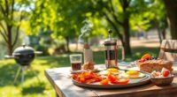 outdoor breakfast cooking tips