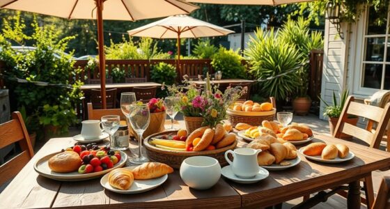 outdoor brunch planning tips