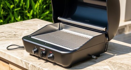 outdoor electric grill power
