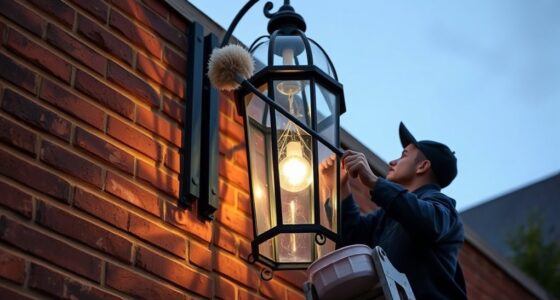outdoor fixture maintenance tasks