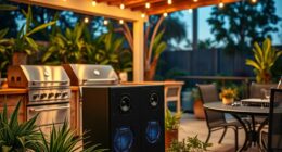 outdoor kitchen audio systems