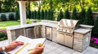 outdoor kitchen budget planning
