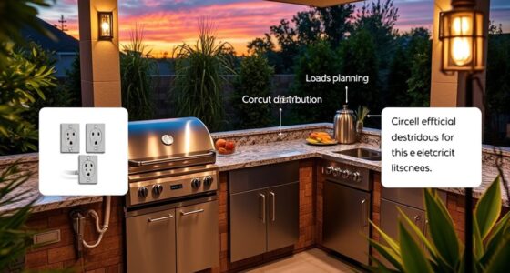 outdoor kitchen electrical circuits