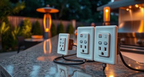 outdoor kitchen electrical safety