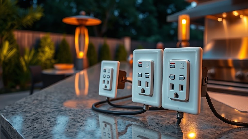 outdoor kitchen electrical safety