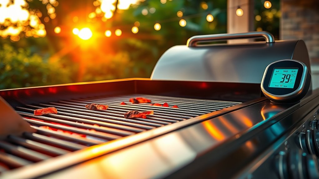 outdoor kitchen heat requirements