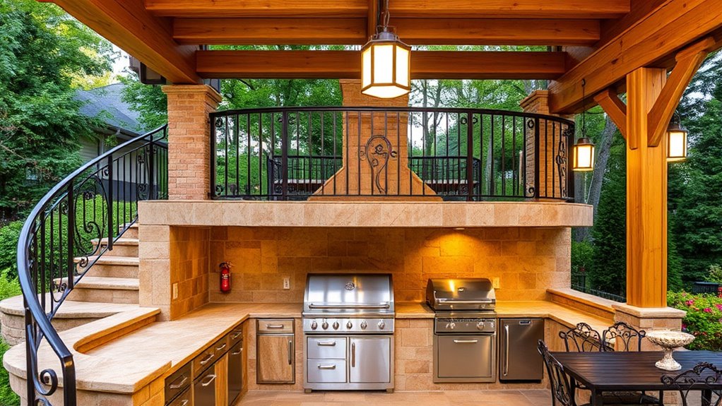 outdoor kitchen safety guidelines