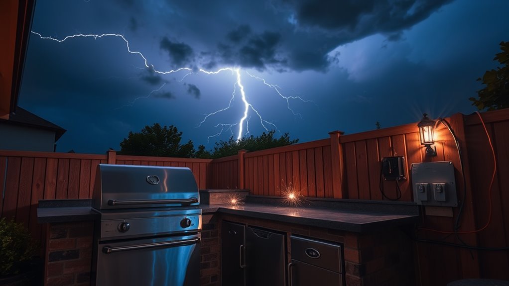 outdoor lightning safety measures