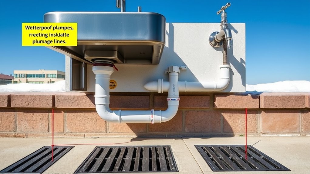 outdoor sink installation guidelines