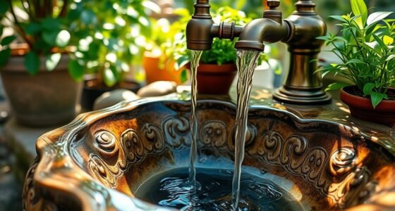 outdoor water feature maintenance