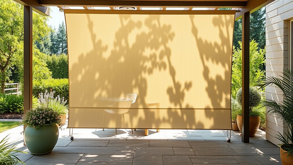 portable outdoor wind and sun protection