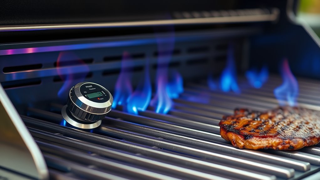 precise efficient grilling control