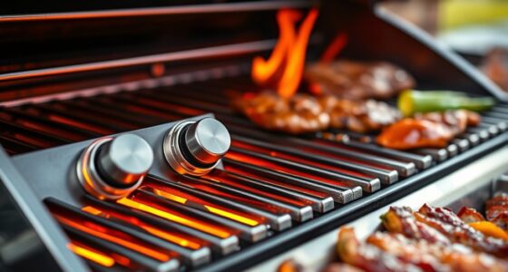 propane grilling temperature control