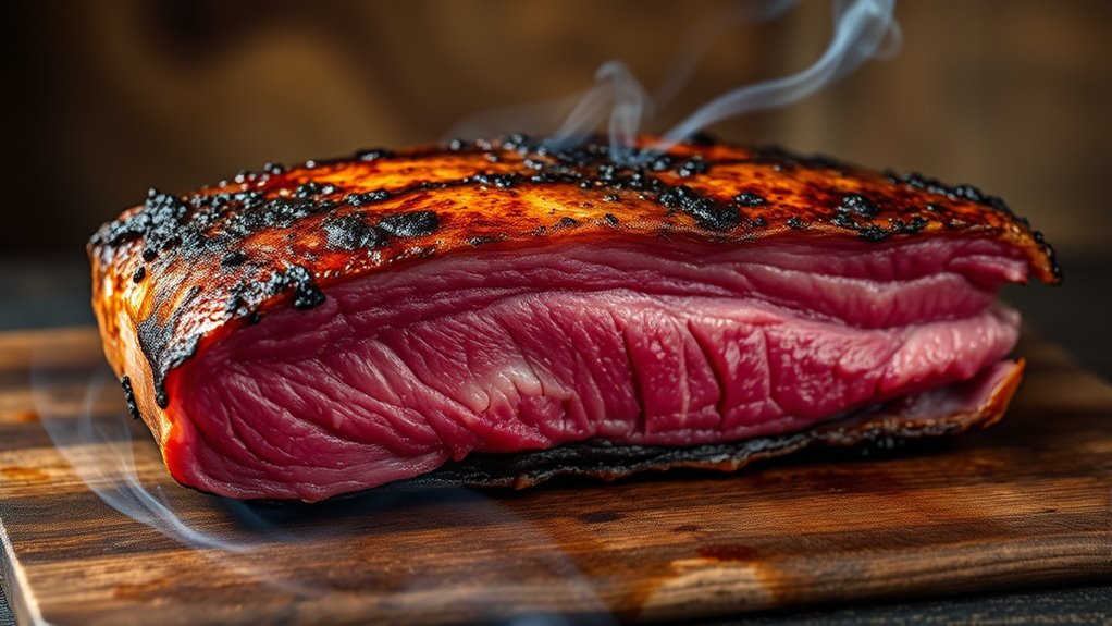 reverse low temperature searing