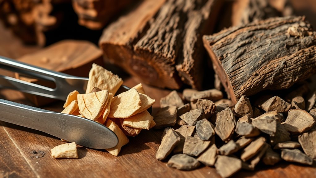 wood flavor pairings