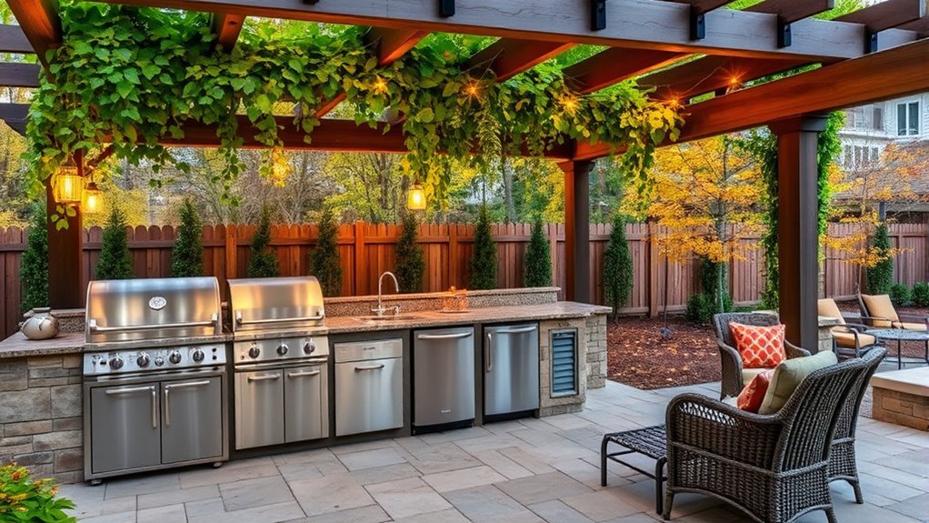 year round outdoor kitchen planning