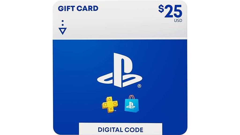 25 digital playstation gift