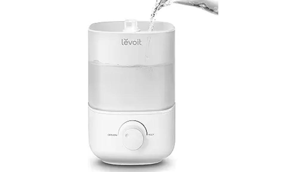 bedroom humidifier with 2 5l tank