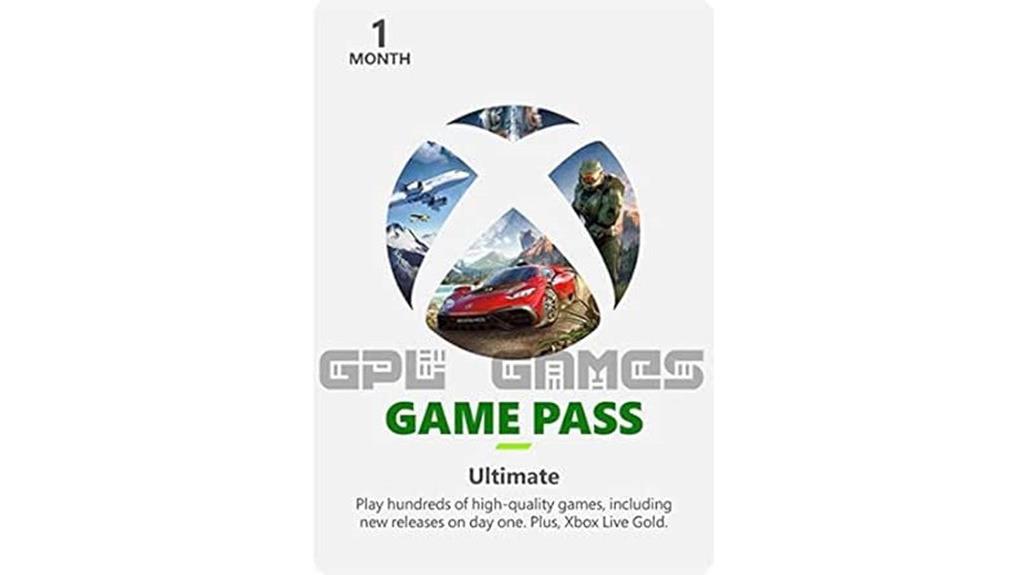 one month xbox pass