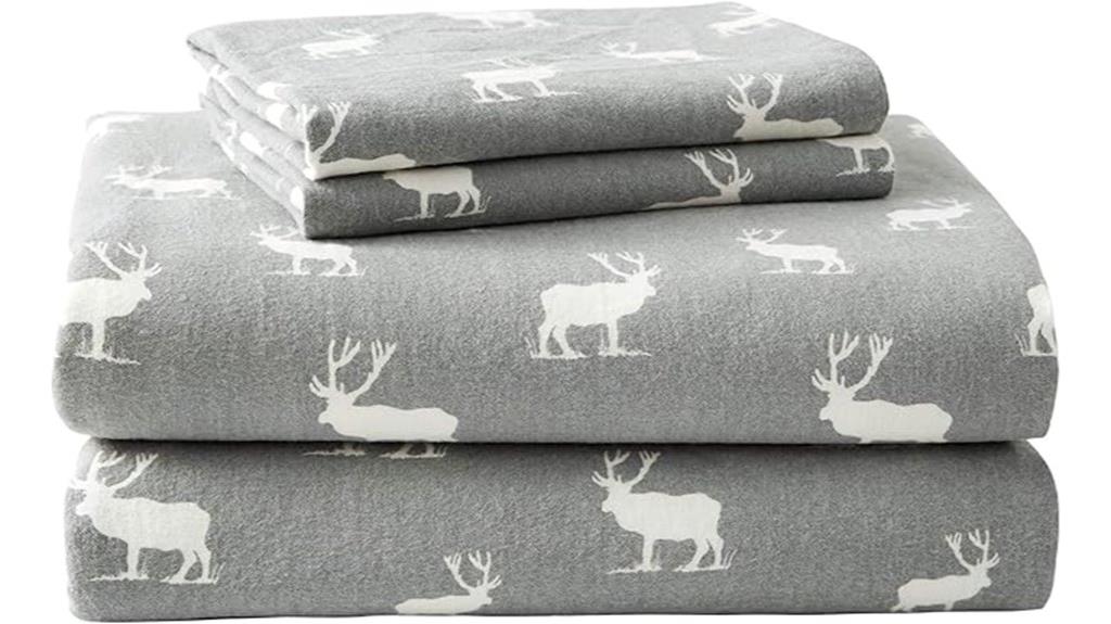 queen flannel bedding set