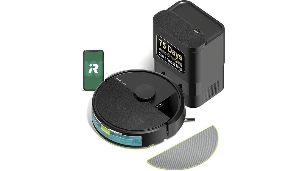 robot vacuum with mopping