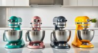top kitchenaid mixer colors