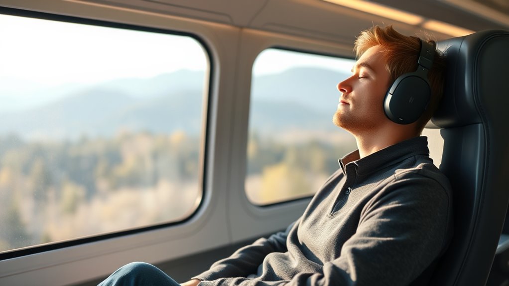 travel noise canceling headphone features