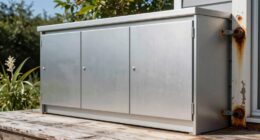 aluminum cabinets rust resistance