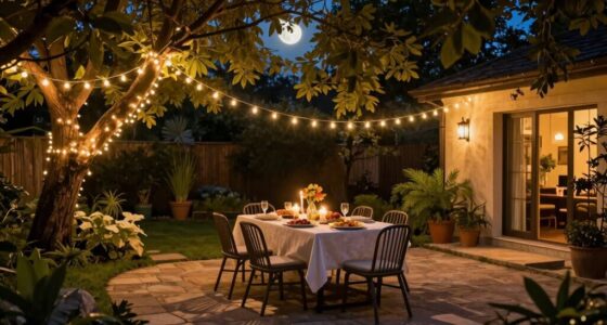 ambience enhances outdoor gatherings