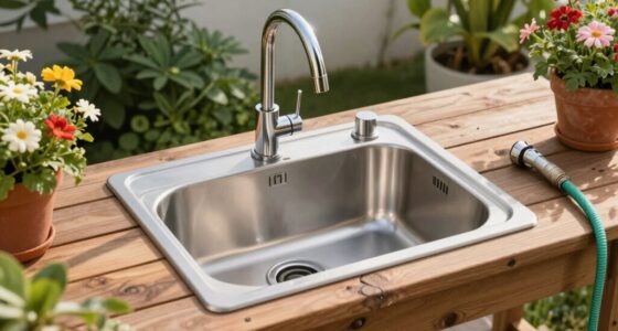 assess outdoor sink necessity
