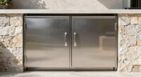 backyard kitchen door access
