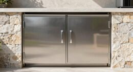 backyard kitchen door access