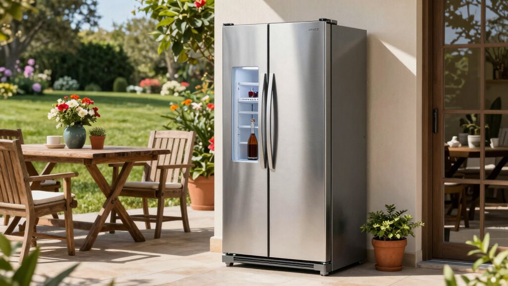 choose outdoor fridge size wisely