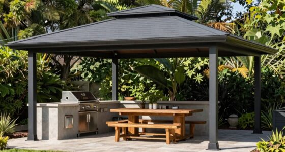 choosing durable grill gazebos