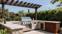 climate specific outdoor kitchen protection