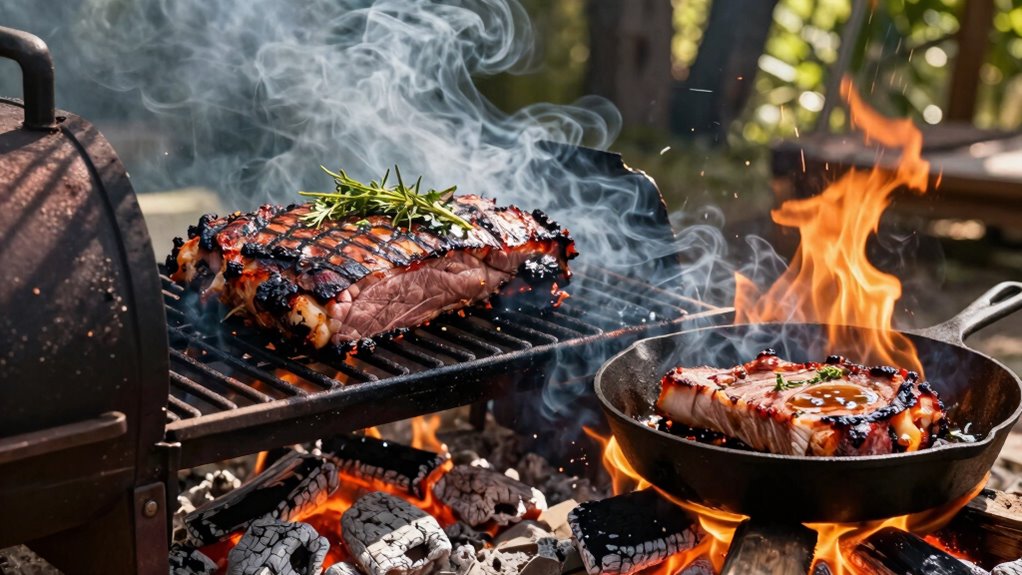 control heat smoke patience