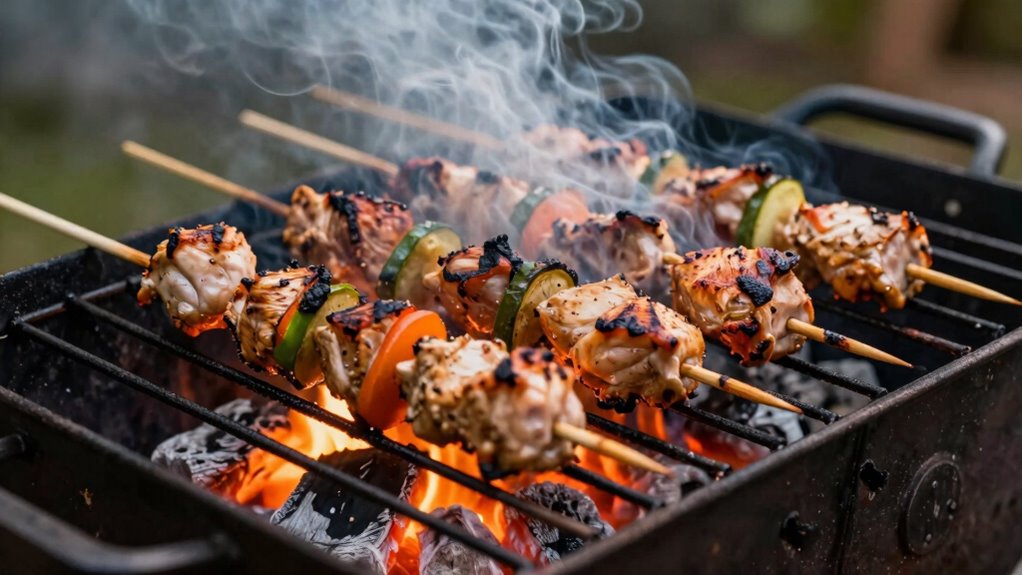 cooking without direct flames