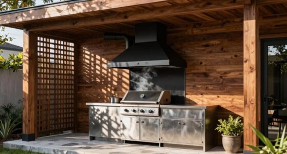 covered patio grill ventilation