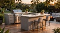 deck outdoor kitchen planning