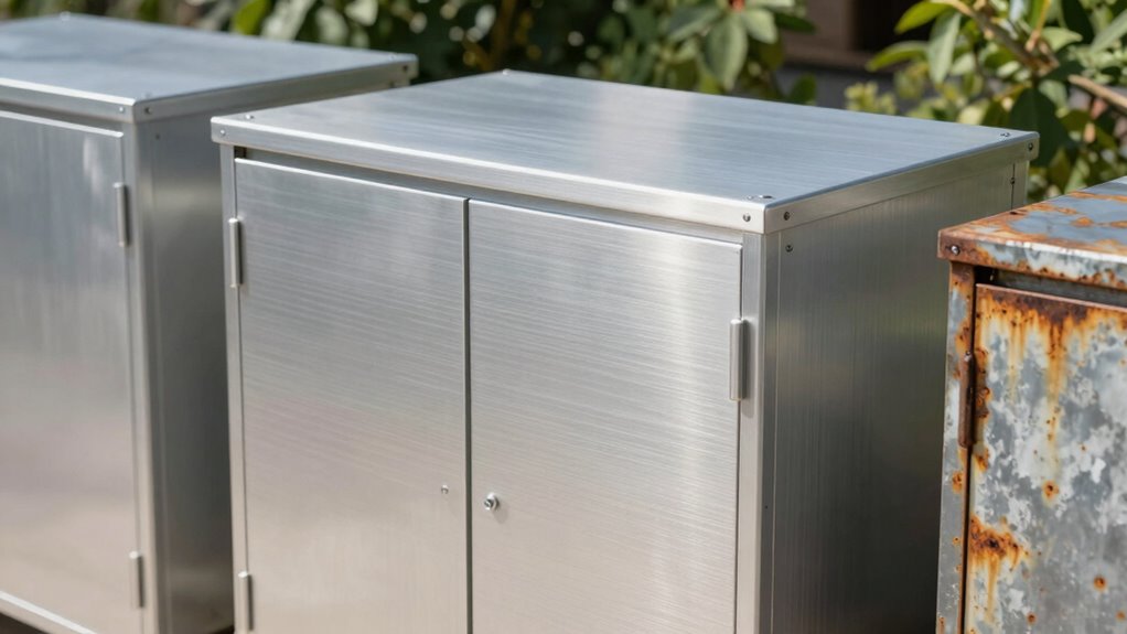 durable corrosion resistant outdoor storage