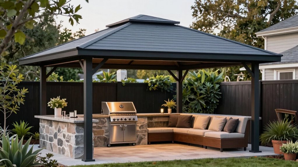 durable weather resistant gazebo materials
