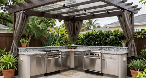 effective outdoor kitchen protection