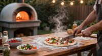 efficient backyard pizza planning